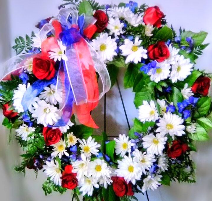 Custom Memorial Wreaths - Custom Tribute Sprays - Custom Sympathy Floral Designs